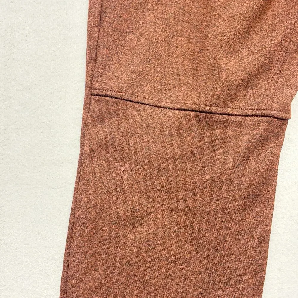 Lululemon Pants City Sweat Jogger 29” Sweatpants (2) Orange & Navy Mens Size M